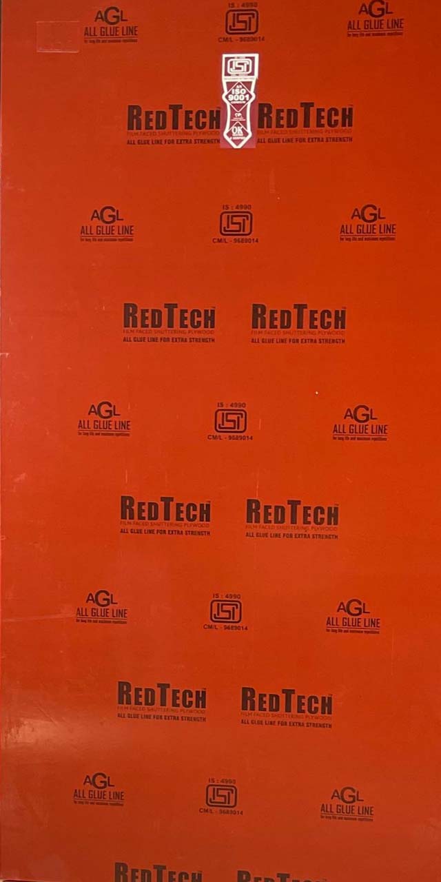 Red Tech Plywood